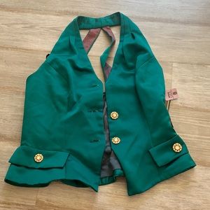 ALEX evening. 2 piece green.